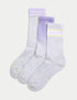 Marks & Spencer "3pk Cotton Blend Ankle High Socks"